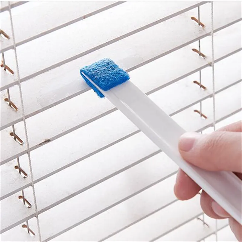 

Household Practical Cleaning Brush Double Head Multifunction Window Groove Computer Track Scraper Cleaning Accessories