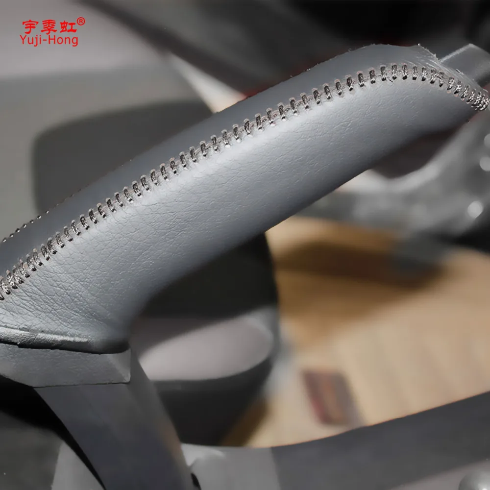 Yuji-Hong автомобильный чехол для ручного тормоза для Ford Focus 2.0L 2012, ручки ручного тормоза для автомобиля, Стильный чехол из натуральной кожи для автомобиля