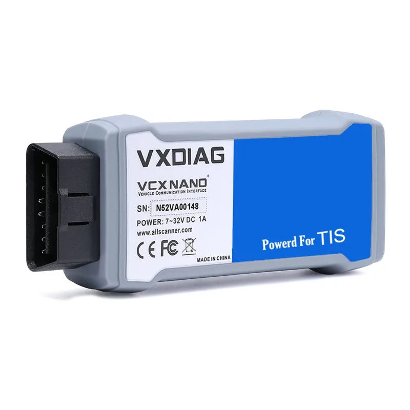 VXDIAG VCX NANO для toyota tis последние V14.00.018 USB 2,0 полностью совместим с SAE J2534 VXDIAG для toyota автомобили OBD2 сканер