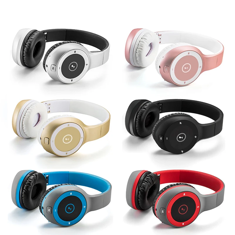 T8 беспроводные Bluetooth наушники hi-fi-стереозвук качество музыки цвета 3,5 мм гарнитура AUX над полным покрытием уха