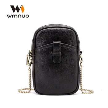 

Wmnuo Women Small Bag Women Handbag Phone Bag Cow Leather Fashion Ladies Messenger Bag Female Casual Shoulder Crossbody Coin Bag