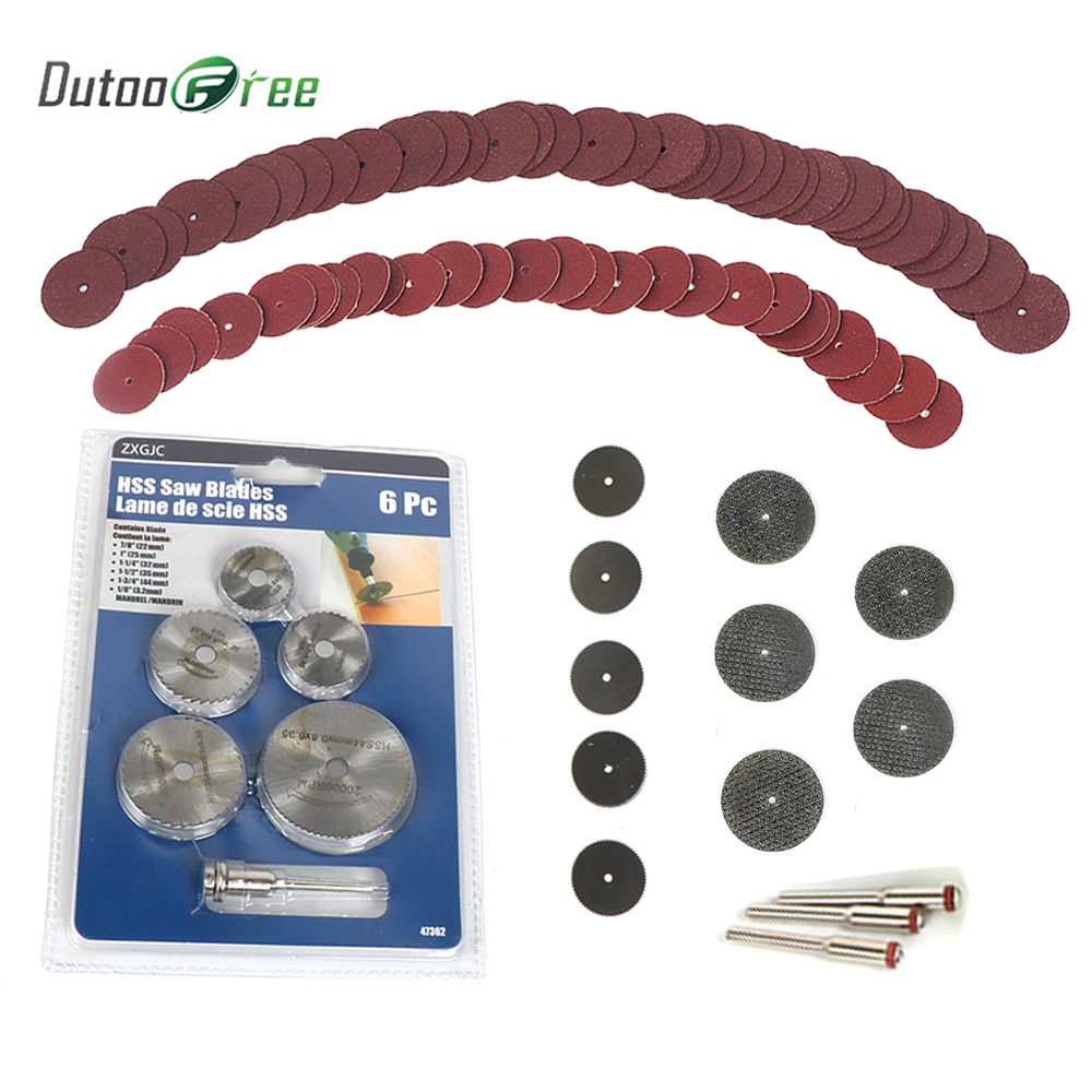 

Dutoofree dremel accessories Rotary Power Tool Fits For HSS Cutting Disc dremel Cut Off Wheel Mini Drill Rotary Tool Accessories