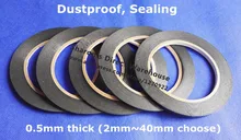 2mm/3mm/4mm/5mm Width Choose, 10M/roll, Double Sided Adhesive Foam Tape for Tablet Phone Screen PCB Dust Proof Seal, Car Trim