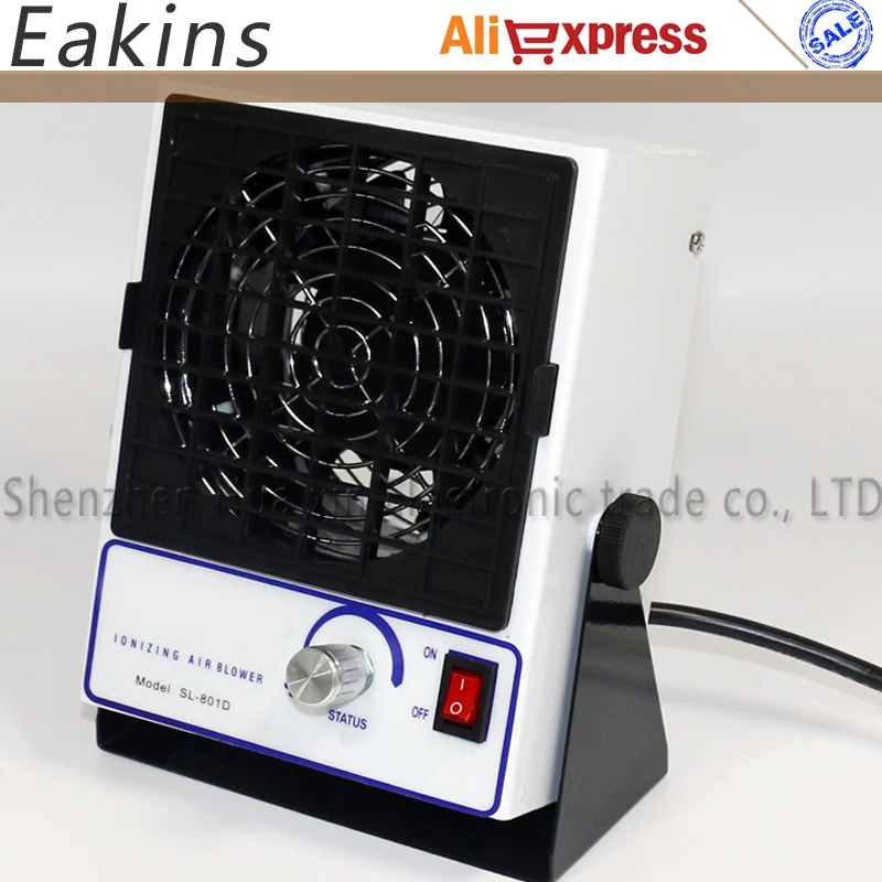 Static Eliminator SL 801D DC ionizing air blower with warning function
