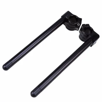 

Racing Adjustable Motorcycle Handlebar CNC 31/32/33/35/37/41/49/50/51MM Clip On Ons Fork Handle Bar For Cafe Racer Motorcycle