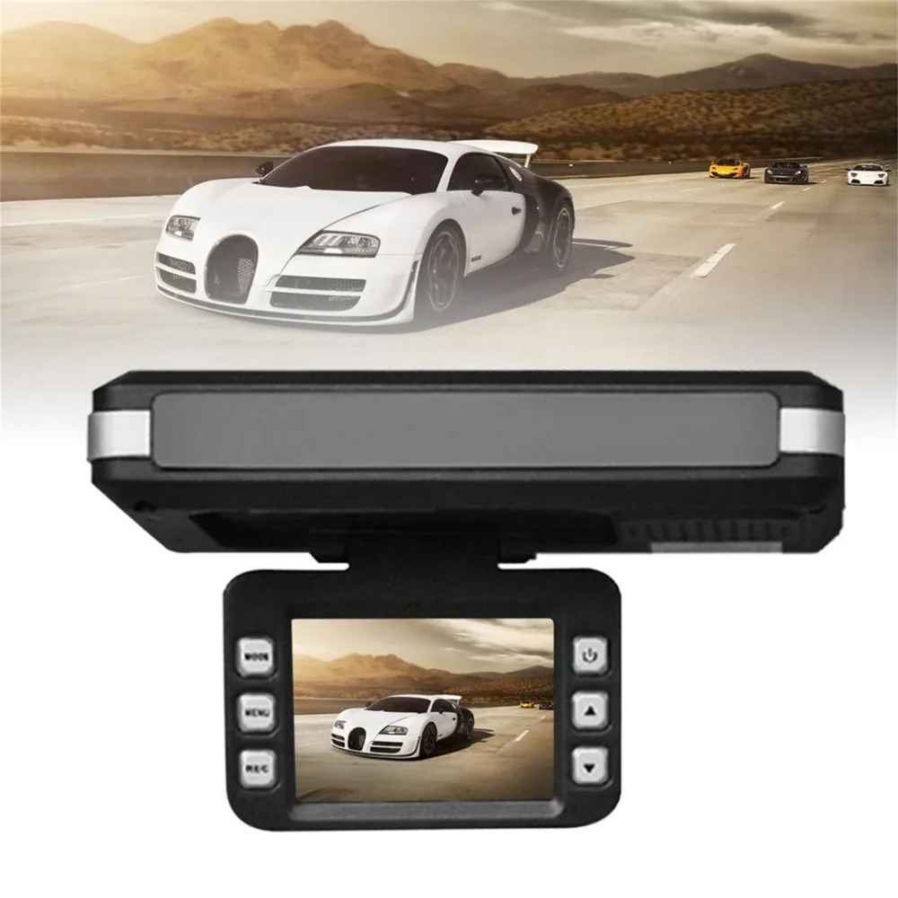 

2 in 1 Car DVR Radar Dash Cam Laser Video Speed Detector Night Vision Radar Detection GPS Car Camera Record LED Display