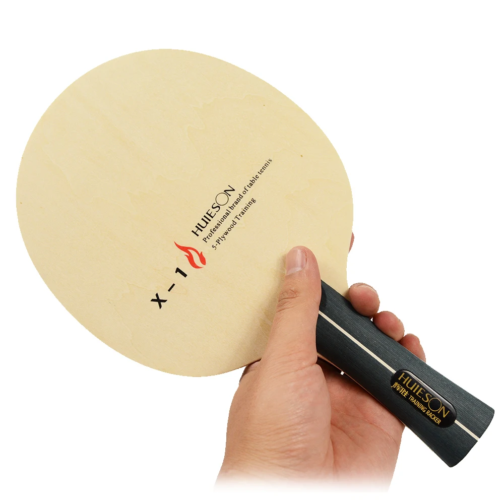 

Huieson 5 Ply Wood Table Tennis Blade Soft Lightweight and Non-Bouncy Blade for Table Tennis Learners Kids Entry Level Racket