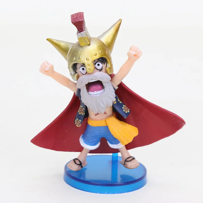 6pcs Set Anime One Piece Q Version Dressrosa Luffy Lucy Chopper Rebecca Zoro Brook Pvc Action Figure Model Collection Toy Action Figures Aliexpress