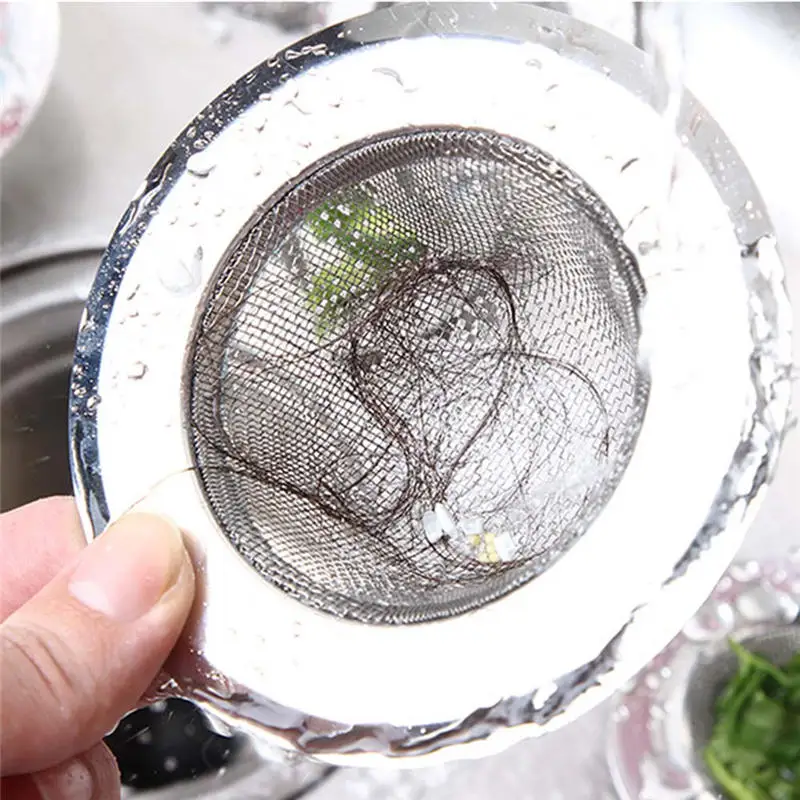 Нержавеющая сталь Сетки Кухня ситечко для раковины колючая проволока отходов