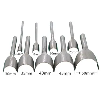 

Stainless Steel Leather C Shape Half-Round Cutter Knife DIY Handmade Leather Fabrics Knife Cutting Punch trimming Craft Tools