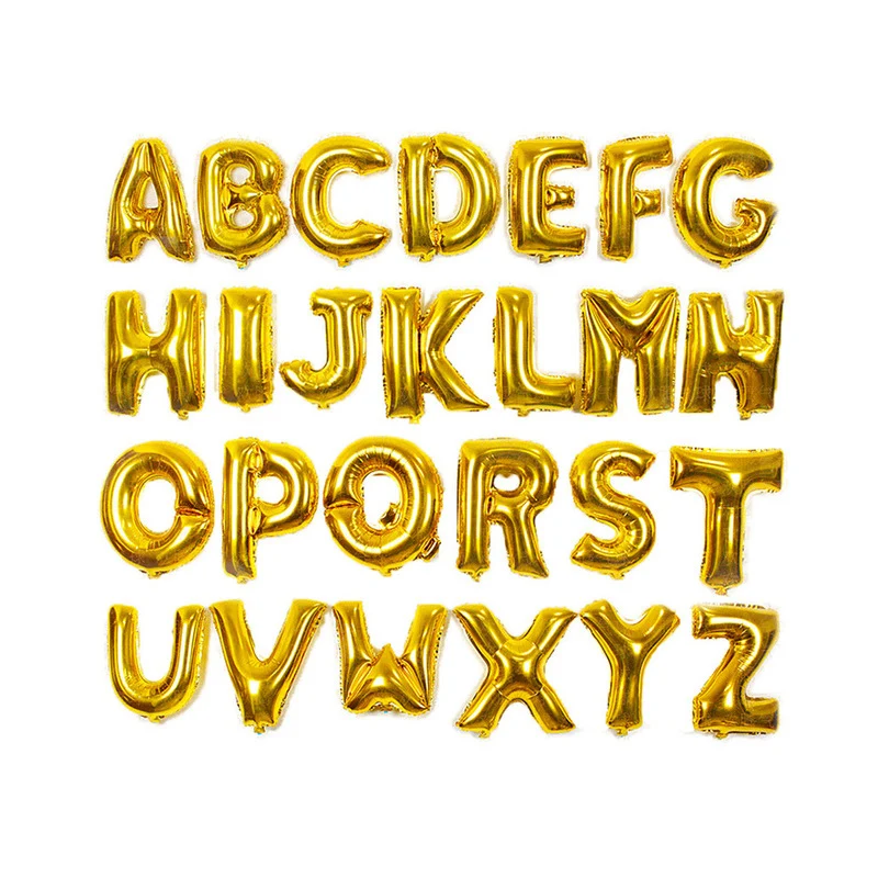 

1pc 16 40Inch Happy Birthday Balloons Foil Letter Ballons Birthday Wedding Party Decoration Kids Toys Baby Shower Air Balloon