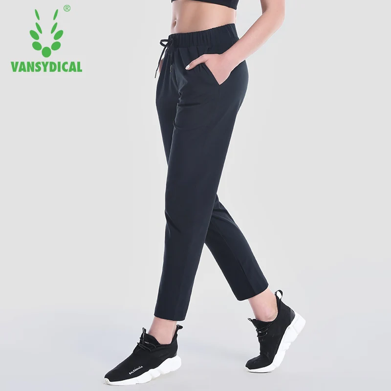 Женские спортивные штаны Vansydical для фитнеса йоги бодибилдинга бега|Беговые штаны|