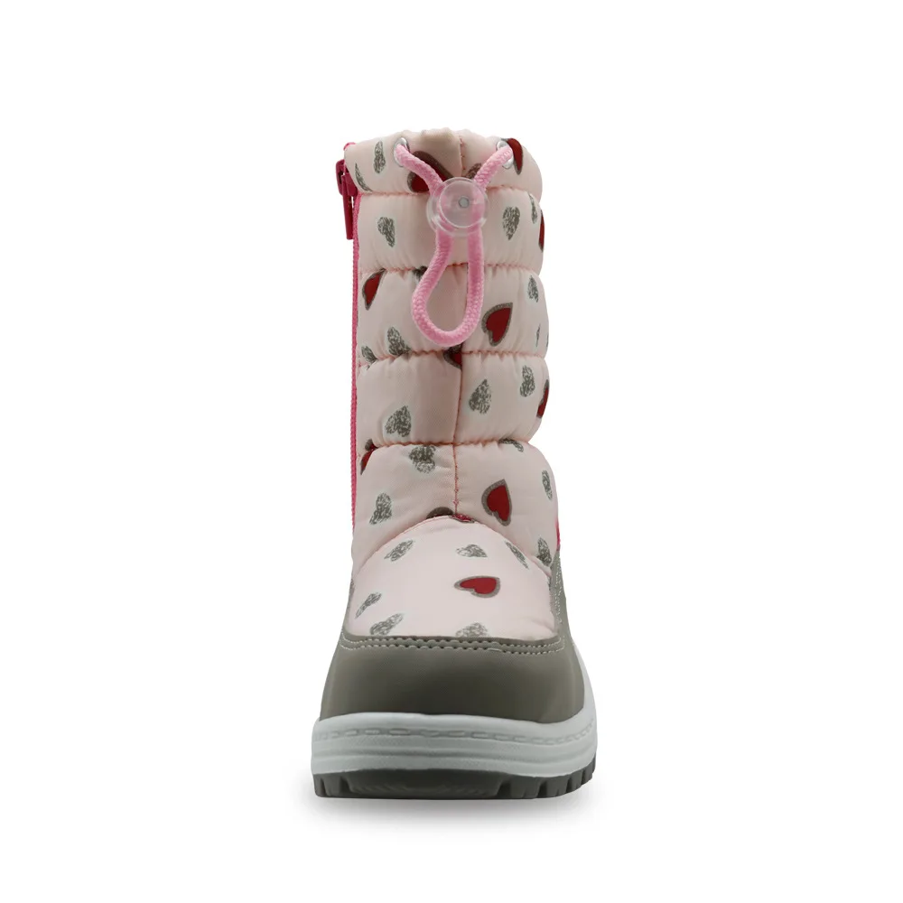 ULKNN/ г.; зимние женские ботинки для снежной погоды; нескользящие теплые хлопковые плюшевые ботинки для девочек