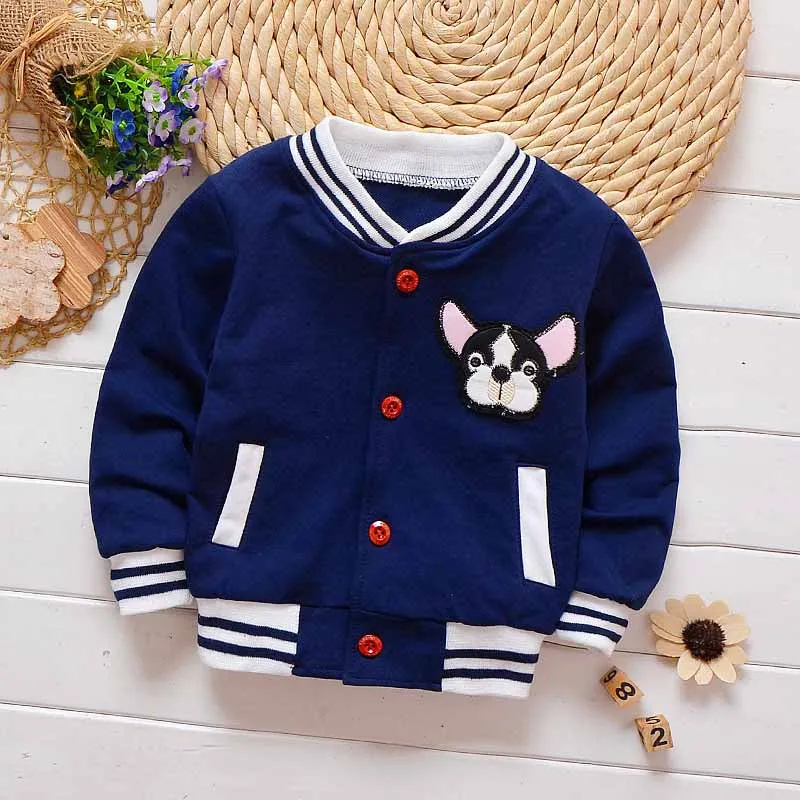 BibiCola spring autumn baby boys jackets toddler boys cartoon sports