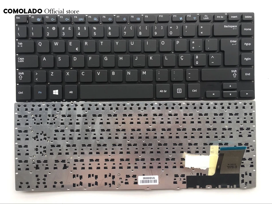 

PO Portugal Keyboard for Samsung 370R4E 370R4V 450R4E 450R4V 470R4E 470R4V black without frame keyboard PO Layout