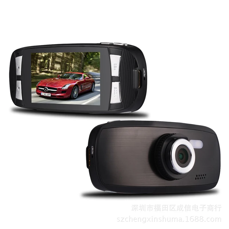 Автомобильный регистратор ночного видения G-sensor HD 1080 P 2,7 дюймов Dash Cam Автомобильный dvr 140 Wide Cam Видео Регистратор ЖК-автомобиль приборная
