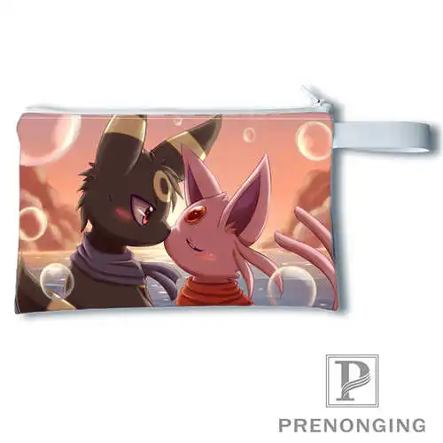 Изготовленный На Заказ eevee(1) кошелек с рисунком кошелек на молнии нулевой кошелек телефон Сумки для ключей модный небольшой женский кошелёк#19-01-22-4-196