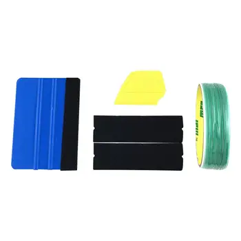 

10M Car Seamless Film Line Tool Vinyl Wrap Cutting Tape Finishing Line Automobile Film Scraper Perfectly Safe Tool Set