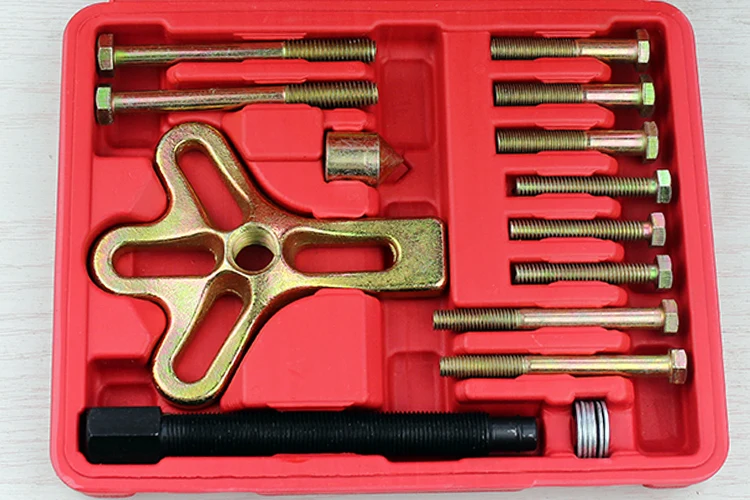 13PC Steering Wheel Disassembling Tool Steering Wheel Pullerin Tire