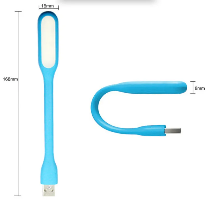 USB Мощность банк светодиодный Ночной светильник мини ноутбук LED Настольная лампа