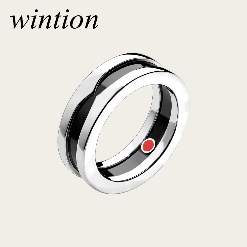 

Wintion BGL s925 ring gift 1:1 Original 100% 925 Sterling Silver Women Free Shipping Jewelry High-end Quality Gift Have logo