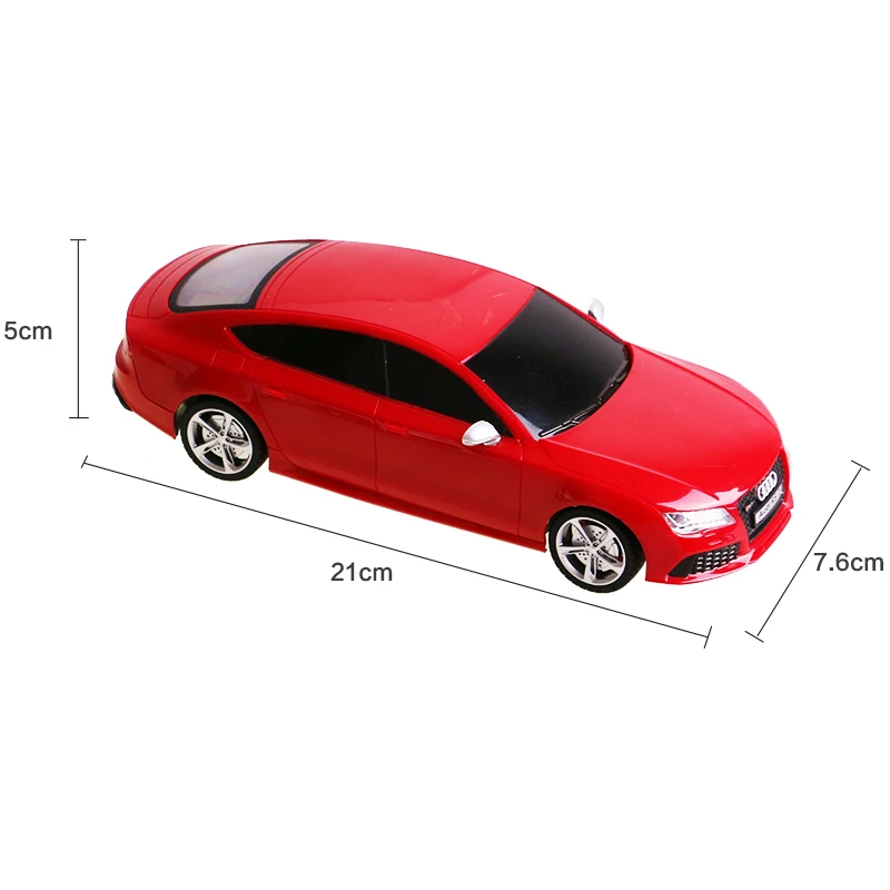 Attop YD-2410 Official Authorization Of Audi RS7 Car Model 1:24 Child Remote Control A Child's Gift Remote Control Toy