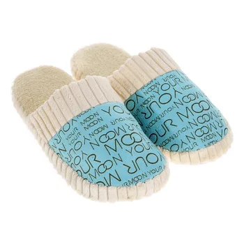 

New 2019 Winter Men Slippers Warm Soft House Shoes Lovers Home Slippers Female Indoor Shoes Plush Women Slippers Pantufas