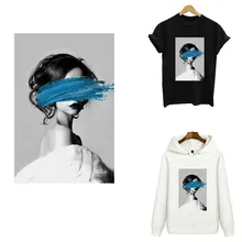 Аппликация термо-Стикеры для одежды на одежде Мода Красота термочувствительные патчи приклеенные железные частички для одежды Заказная заплата цветы