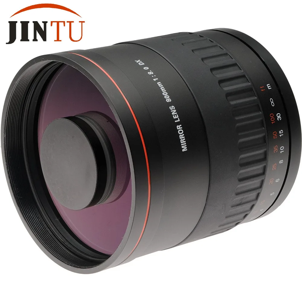JINTU 900mm f/8.0 Mirror Telephoto Manual Focus Lens + T2 Adapter For Sony E NEX Camera A7 A7R A7RII A7RS A7II A6500 | Электроника