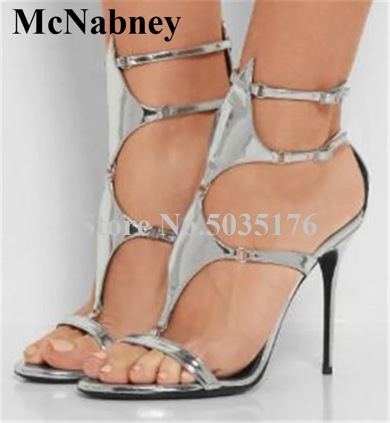 

2019 European Fashion Solid Peep Toe Sandals T-tied Strap Ankle Strap Buckle Stiletto Heel Cover Heel Sandals Dress Women shoes