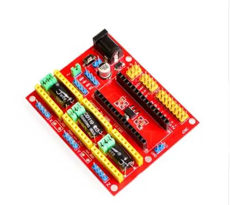 A4988 Драйвер CNC Qunqi Щит Плата расширения для V3 гравер|shield v3|board for 3d printermachine |