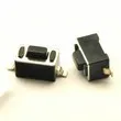 3x6x4.3mm tactile switch smd 2pin black