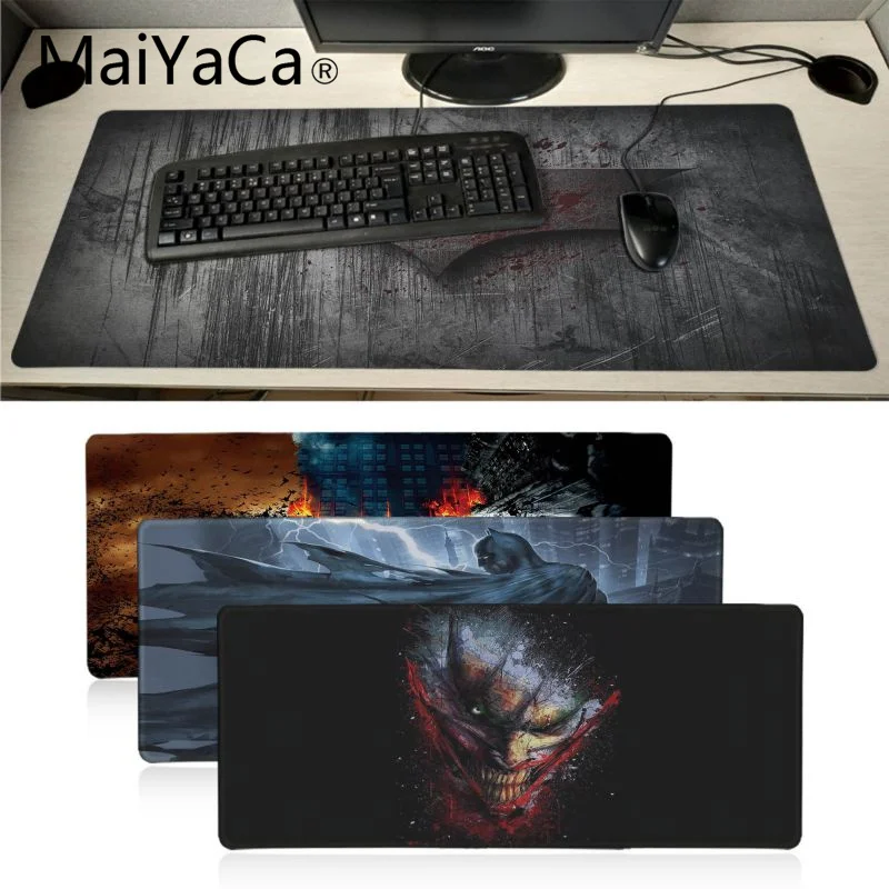 MaiYaCa Hot Sales Batman mouse pad gamer play mats Large Gaming Mouse