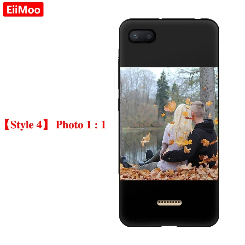 EiiMoo чехол для телефона на заказ для Xiaomi Redmi 6A 4A 7A 4X5 Plus S2 Y2 K20 9T Pro Чехол DIY фото для Xiomi Redmi Note 6 Pro - Цвет: Style 4