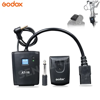 

Godox AT-16 3.5mm Wireless Radio Flash Studio Flash Trigger + Receiver for Nikon Canon Fujifilm Olympus Panasonic DSLR camera