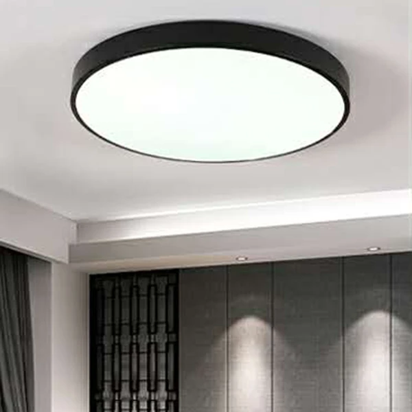 

Round LED Ceiling Light Modern Lamp Bedroom Kitchen Surface Mount Panel Light SKD88