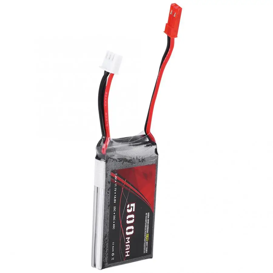 7.4V 500mAh/900mAh/1100mAh/1500mAh 25C JST Plug Lithium Battery for RC Airplane Car Robot Industrial Lighting Toy | Игрушки и хобби
