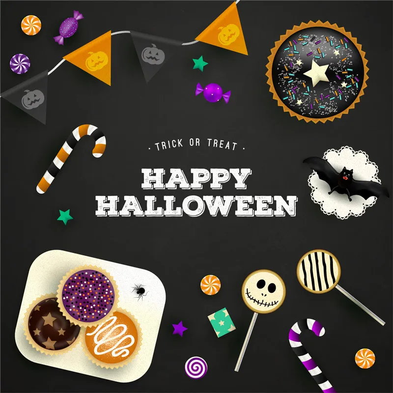 

GJCrafts 10Pcs 14*14cm Clear Stamps for Scrapbooking Card Die Cut Embossing Making Decorative Halloween Bat Candy Set Stamps