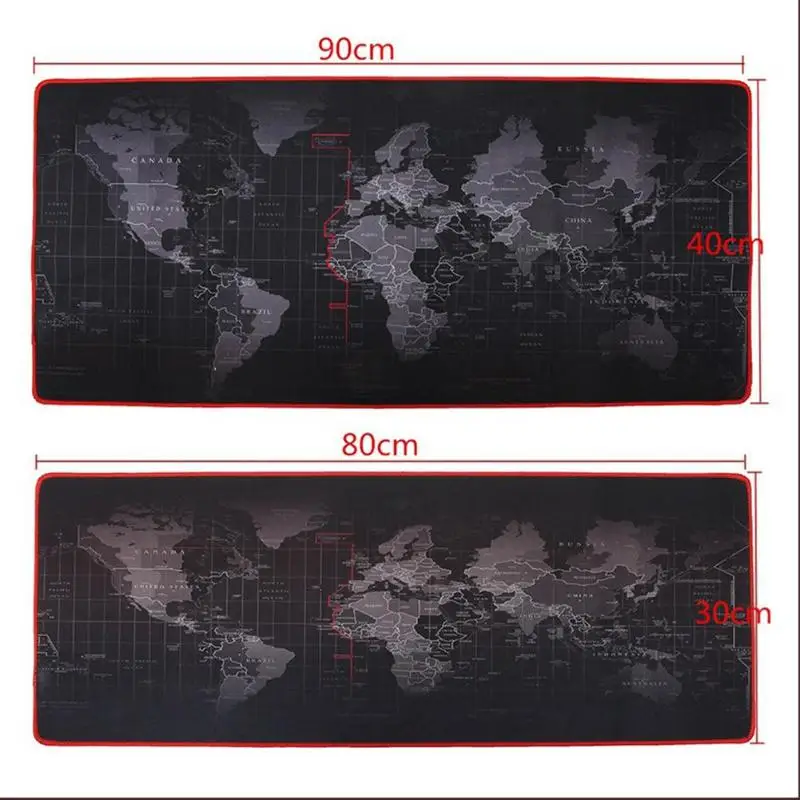 Игровой коврик для мыши большой коврик для мыши геймер большой коврик для мыши компьютерный коврик для мыши резиновая поверхность карта мира Mause коврик для клавиатуры Настольный коврик для игры