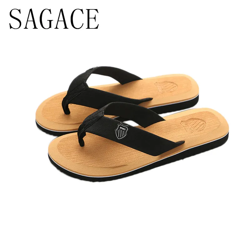 SAGACE/ мужские летние шлепанцы; пляжные сандалии; повседневная обувь для дома и улицы; мужские сандалии; Sapato Masculino; Chinelo