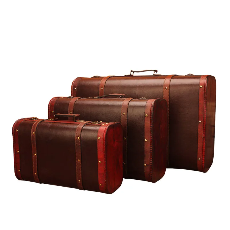 Creative Classic Suit Box Clothes Storage Box Luggage Case Home