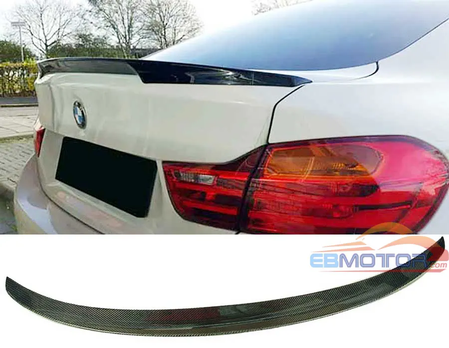 M PERFORMANCE TYPE REAL CARBON FIBER REAR SPOILER FOR BMW 4 SERIES 4DOOR F36  SPOILER  B249
