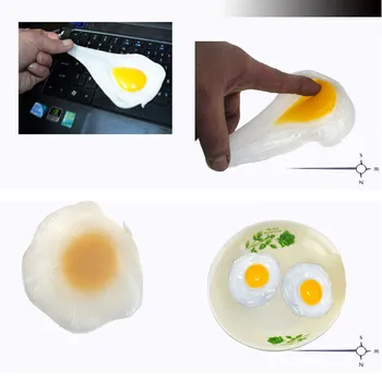 

Fried Egg Food Simulation Children Play Toy Adult Kids Ractical Jokes Toy Fun Relief Stress Gifts Prank Trick Toys