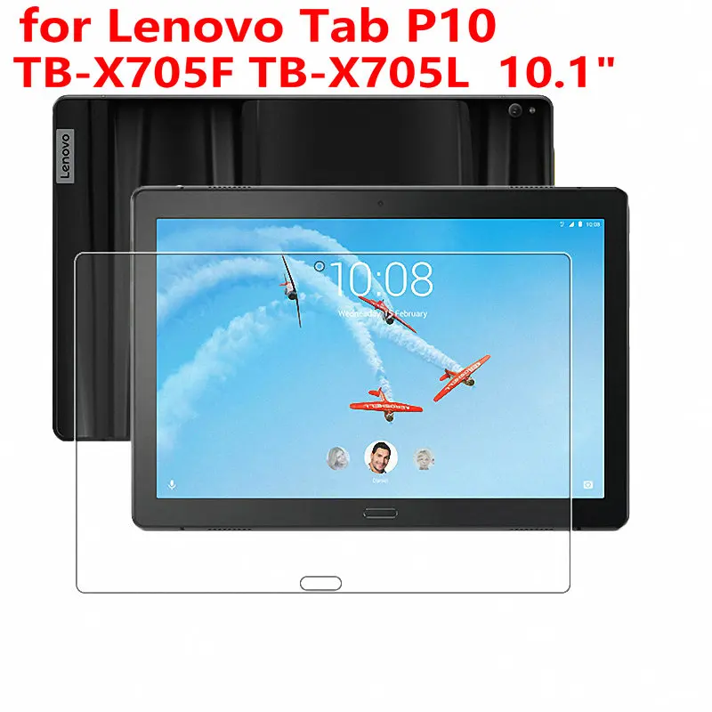 Закаленное Стекло Экран протектор чехол пленка для lenovo Tab P10 lenovo Tab M10 TB-X605F TB-X605L Tab E10 E8 E7 Стекло - Цвет: LEN Tab P10