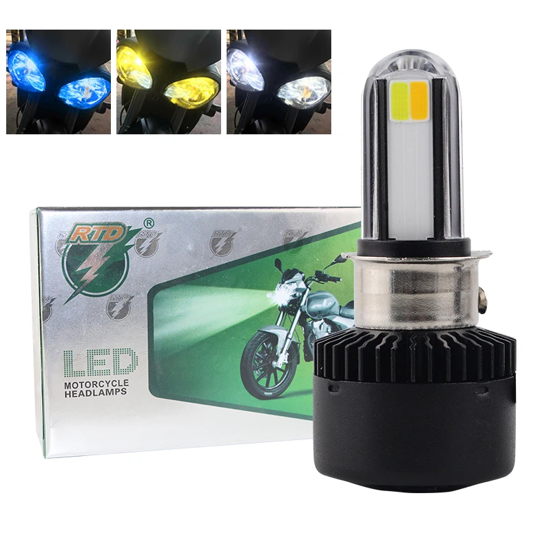 

Generic RTD M02X Dual Color Changable Motorcycle LED Headlight Kit 35W 3500LM White Yellow 6500K 3000K Hi/Lo Beam Lamp Scooters
