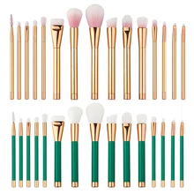 T2N2 New Professional 15Pcs Eye Makeup Brushes Set Eyeshadow Eyeliner Lip Cosmetic Powder Concealer Blush Brush Kit Beauty Tools