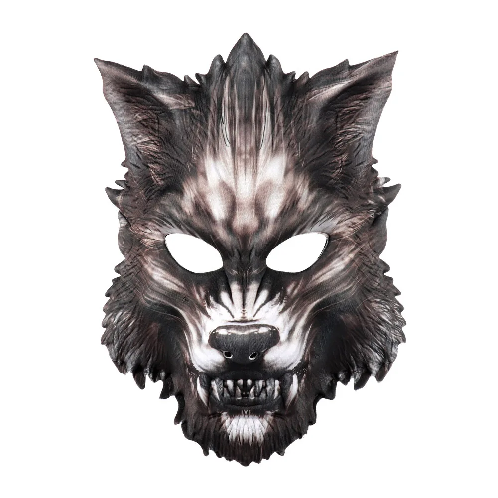 

Halloween Masker Carnival Masquerade Mask Props Cartoon Wolf Mask Halloween Party Mask Mascara Animales Wolf Cosplay Costume