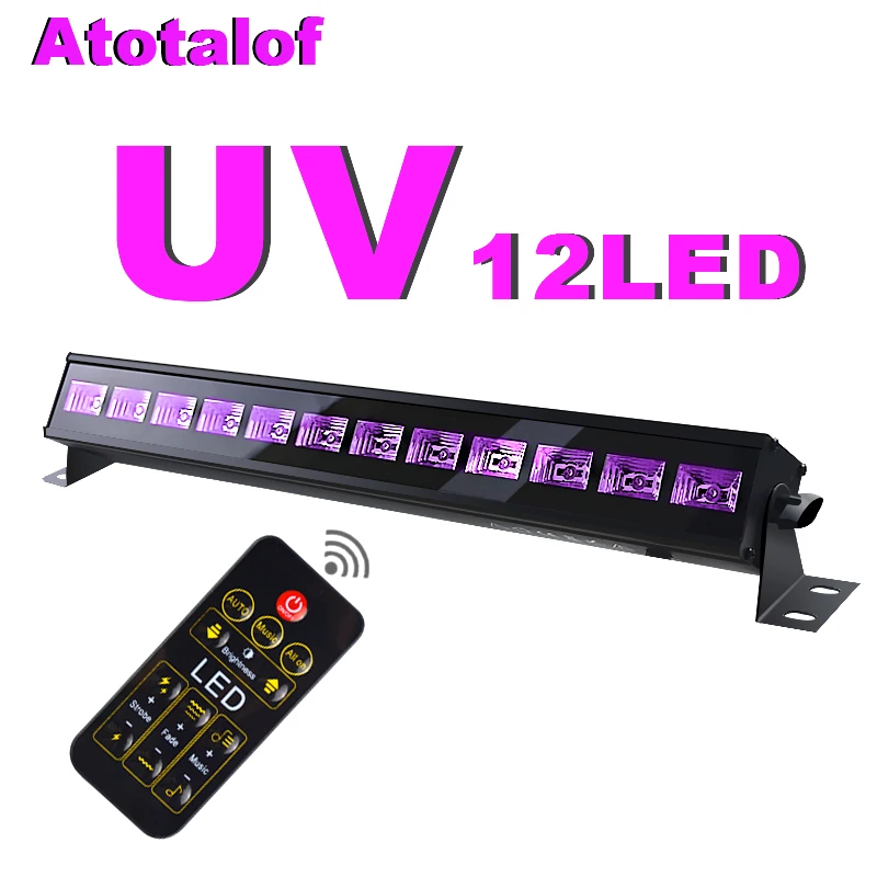 

LED UV Stage Light Bar Wall Washer Lamp Stage Lighting Effect Lights with DMX Remote Control LED Disco Dj For Home Party Light