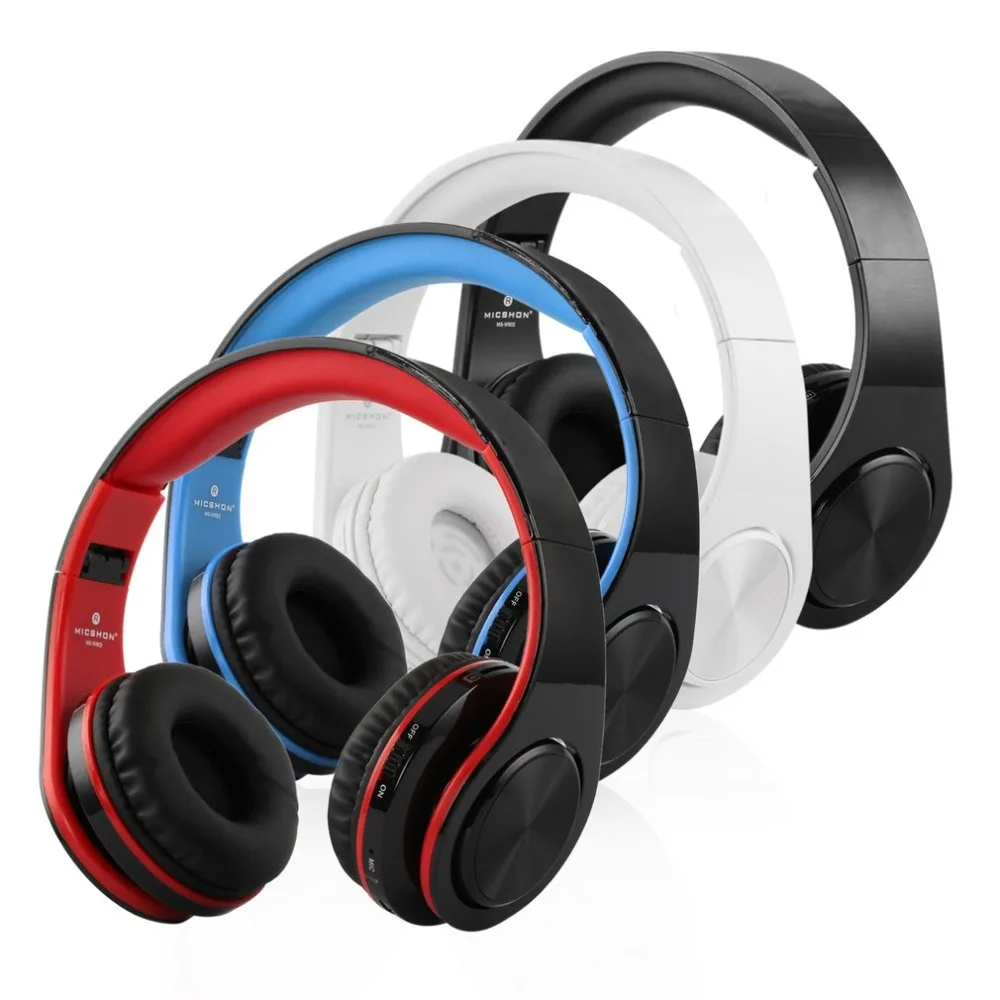 Высокое качество W802 беспроводной Bluetooth Спорт гарнитура Складные стерео наушники