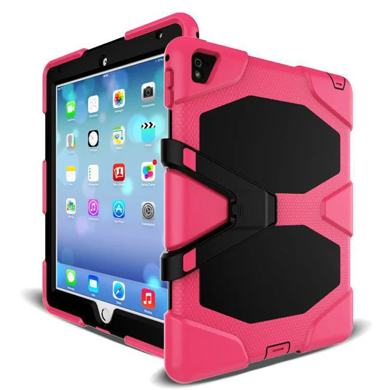  For iPad 2 3 4 Case Shock Dirt Snow Sand Proof Extreme Army Military Heavy Duty Kickstand For iPad 